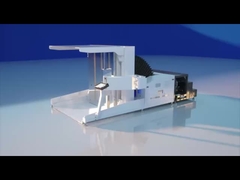 3 Bico de pilha máquina de torneamento de papel corrida alimentação de paletes