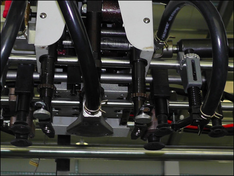Máquina de colagem de laminação de papelão ondulado CE 5 camadas Controle PLC