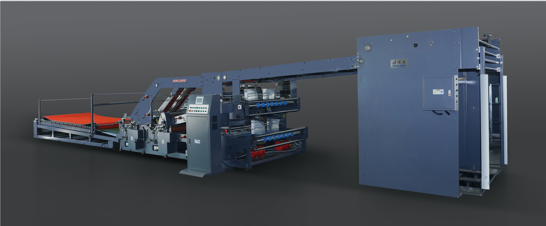 Máquina laminadora de papelão ondulado 1650*1400 mm Alinhamento do servo motor