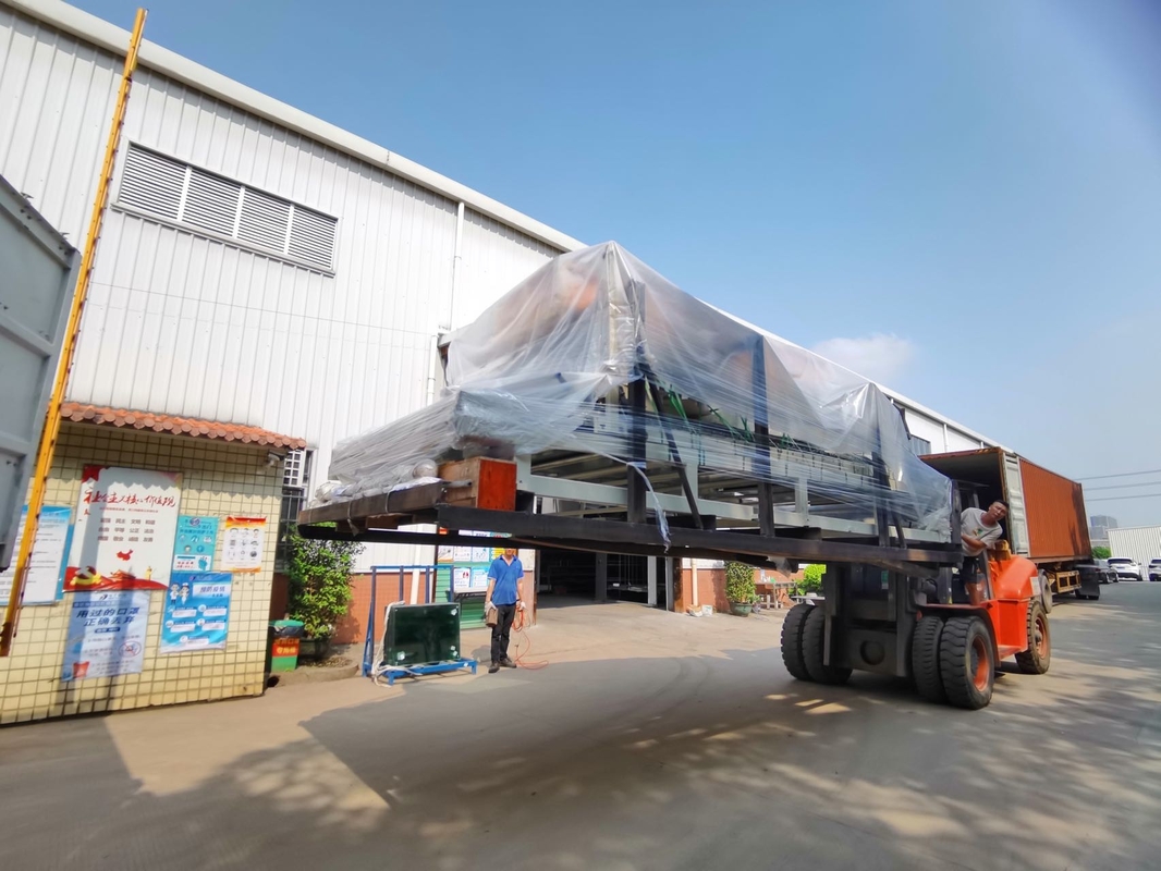 Laminador automático de papelão ondulado 120 m/min velocidade média DF-1450S