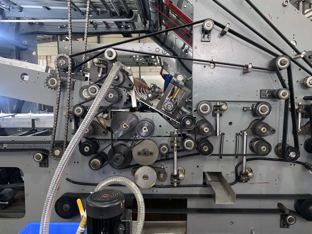 Máquina laminadora de papelão ondulado 450*450 mm parede dupla 5 camadas
