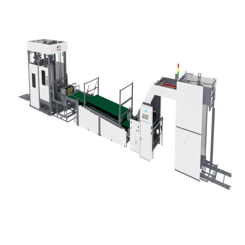 Laminador de alta velocidade Laminador de flauta de alta velocidade Material de membrana de papel Equipamento para processos de laminação de placas onduladas