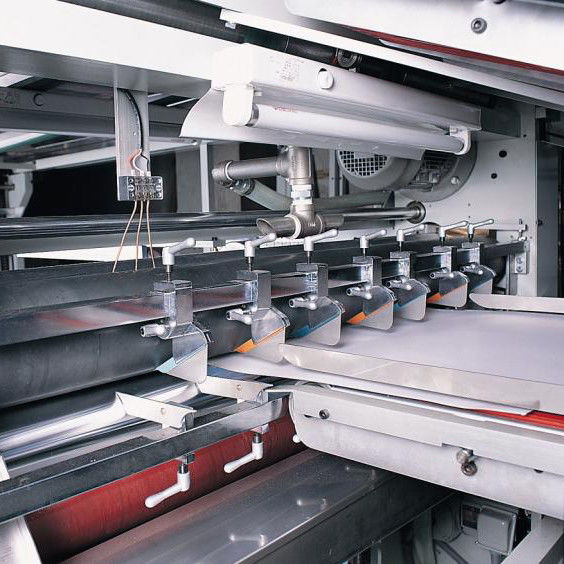 Manual Control Method Cardboard Coating Equipment for 18 X 14 X 8 Inches Size