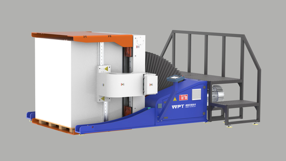 Empilhadeira automática de papel com 4 bicos, torneamento e acabamento 25KW