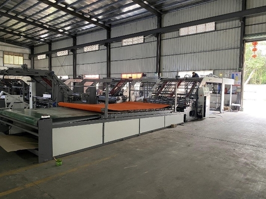 Litho Laminador de flauta de alta velocidade 10000 pçs/H síncrono acionado por servo