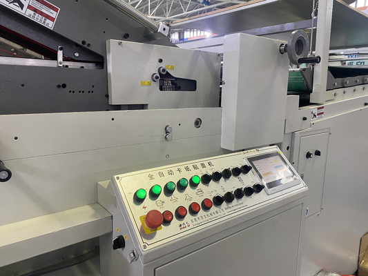 Máquina de estratificação corrugada e do cartão da flauta automática
